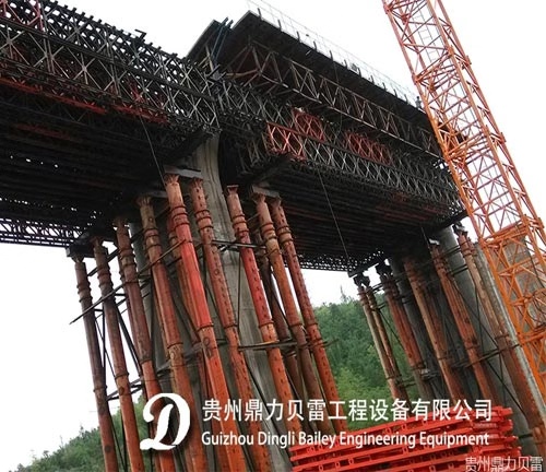 湖南贝雷架租赁—钢结构桥梁加工安装技术的研究与应用
