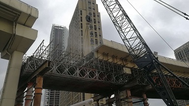 湖南贝雷片出租有什么优势？工程临时钢结构租赁方案解析