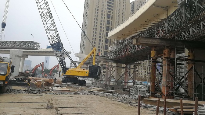 湖南钢栈桥租赁浅谈高层建筑工程地下钢支撑施工要点